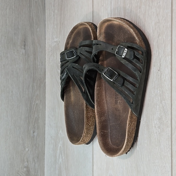 Birkenstock Women Granada Sandals Flats shoes sz 37/6 Regular - Picture 2 of 12